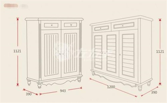 一般鞋柜尺寸是多少？鞋柜尺寸標(biāo)準(zhǔn)尺寸