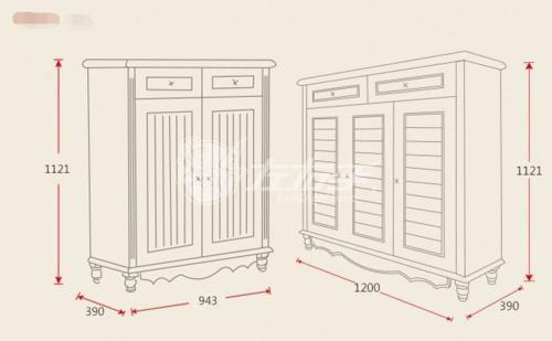 一般鞋柜尺寸是多少？鞋柜尺寸標(biāo)準(zhǔn)尺寸