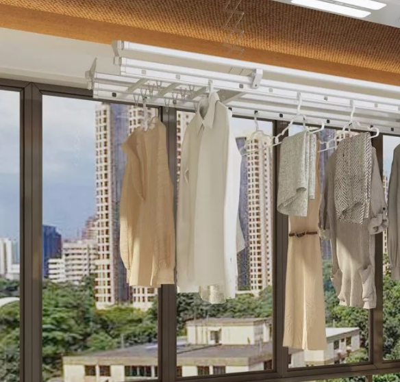福建九牧櫥柜;九牧智能晾衣架安裝有多難？