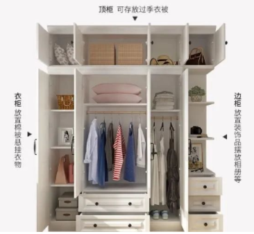 福州整體衣柜柜門：定制衣柜之間也有差別！便宜的定制衣柜差的可不只是一點點！