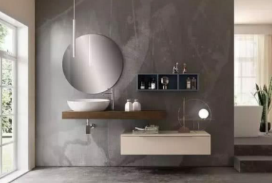 整體衛(wèi)生間設(shè)計：衛(wèi)生間浴室柜顏色材質(zhì)選擇很重要 既要好看也要實用