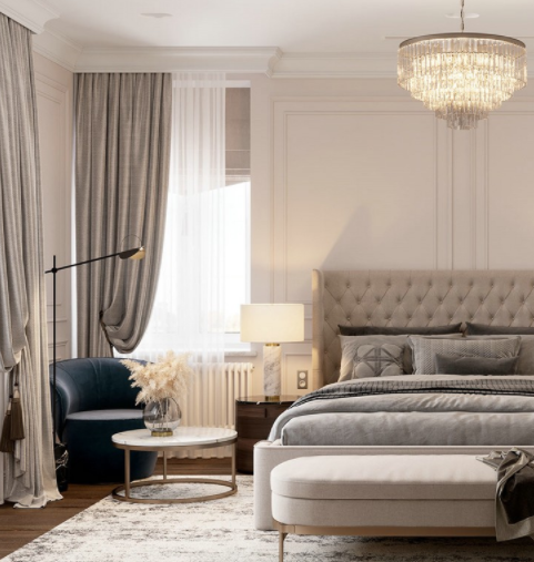 上海別墅裝修設(shè)計：別墅裝修如何挑選臥室燈具