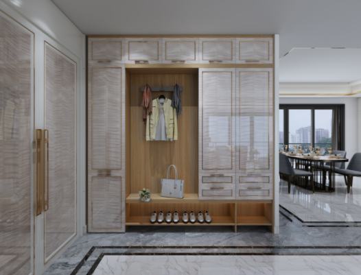 玄關(guān)風(fēng)水設(shè)計(jì)：入戶玄關(guān)柜的設(shè)計(jì)，解決臟亂差