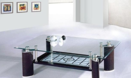 天然大理石茶幾雕刻機(jī)：茶幾臺面是鋼化玻璃的好還是大理石的好