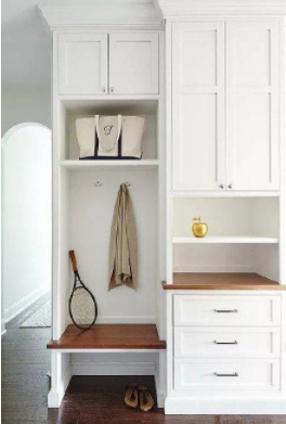 門口智能鞋柜，玄關(guān)鞋柜該怎么設(shè)計才好看？