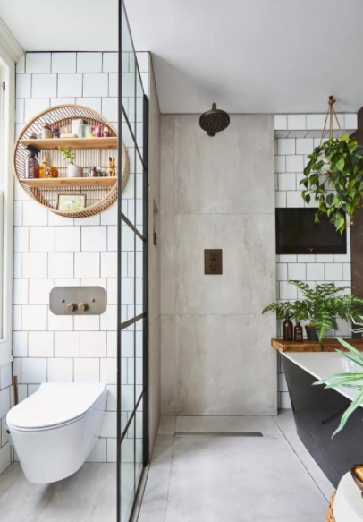 整體淋浴房安裝：夢幻般的步入式淋浴房設(shè)計，為浴室增添些許奢華