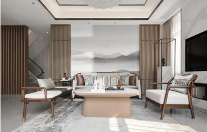 多功能升降茶幾：絕美新中式，利用家具打造出高級感，茶幾更是點(diǎn)睛之筆