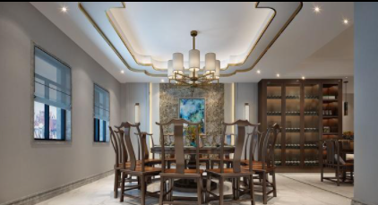 餐廳的裝修，怎樣確定餐廳裝修材料及家具布置！