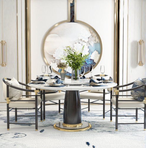 中式新古典家具：優(yōu)雅有格調(diào)的新中式風(fēng)格餐廳，是家具界不朽的時尚