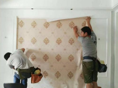 清新墻紙背景：自貼墻紙怎么貼？自貼墻紙要注意什么？