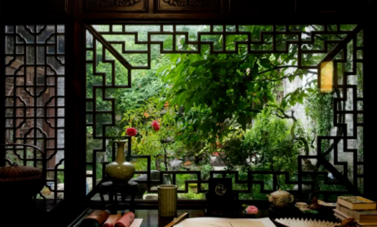 書房家具設(shè)計效果圖：中國傳統(tǒng)家具——“書格”北方稱書柜，南方稱書櫥