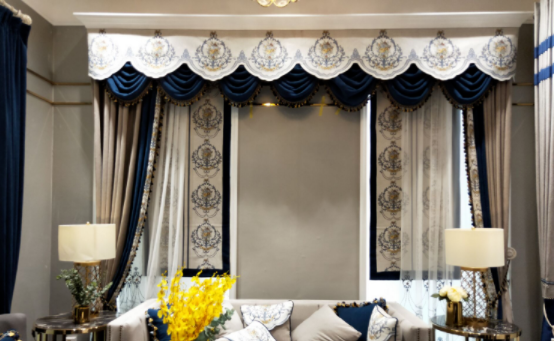 窗簾定做加盟：美式裝修風(fēng)格怎么選擇軟裝中的重中之重窗簾！