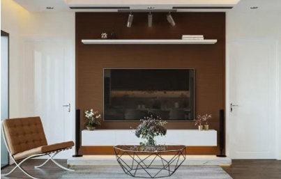 家裝客廳風(fēng)格設(shè)計(jì)：現(xiàn)代中式風(fēng)格家裝設(shè)計(jì)，臥室衣柜電視柜梳妝臺一體