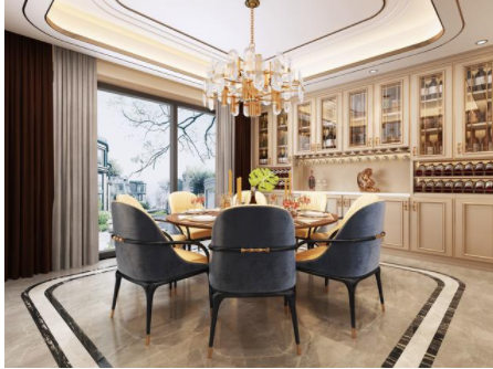 別墅餐廳吊燈高度安裝在什么位置合適？吊燈安裝高度