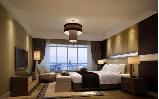 簡約新中式裝修效果圖：新中式裝修臥室，需要注意哪些問題？