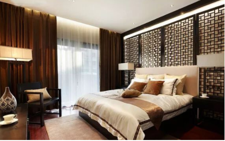 簡約新中式裝修效果圖：新中式裝修如何搭配窗簾！