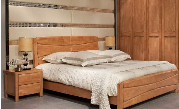 【實(shí)木床的價(jià)格】雙人實(shí)木床用什么材質(zhì)，實(shí)木家具定制哪家好？